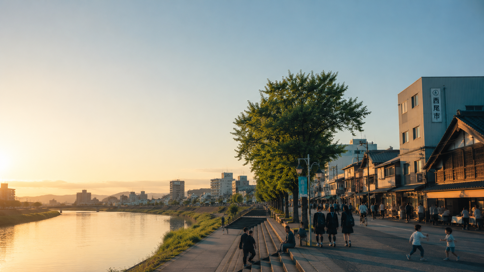 西尾市の風景